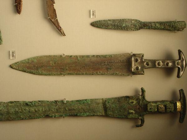 Mycenaean swords