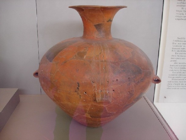 Clay pitcher