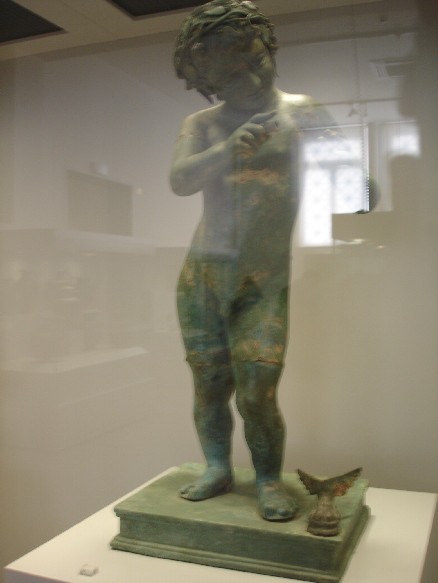 Infant Eros statuette