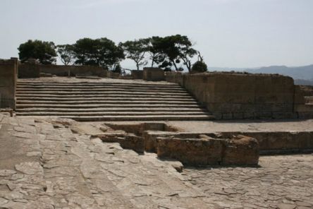 Phaistos theater area