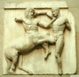 Metopes - the kentauromachy