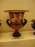 Attic red figured calyx krater